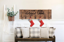 Rustic stocking holders