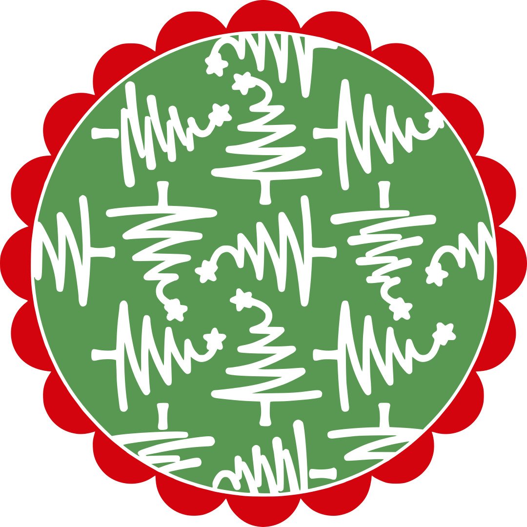 (0)Christmas 18in Rounds-12/16/25