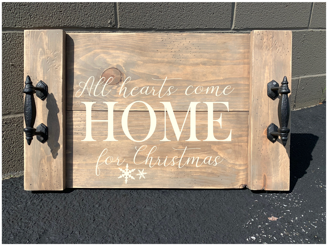 Christmas Farmhouse Tray