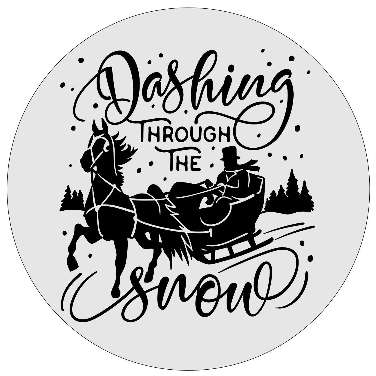 (0)Christmas 18in Rounds-12/16/25