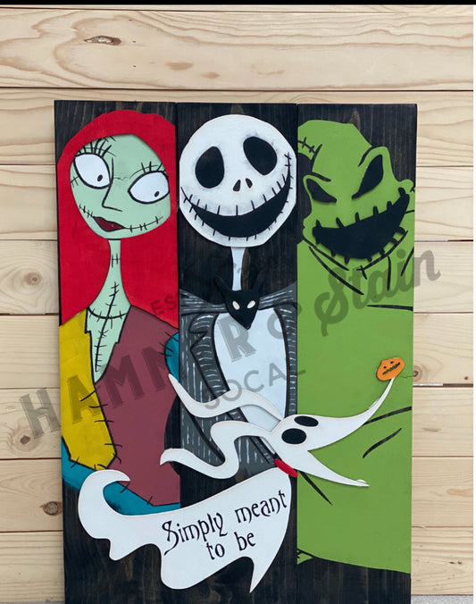 Halloween 3D pallet boards