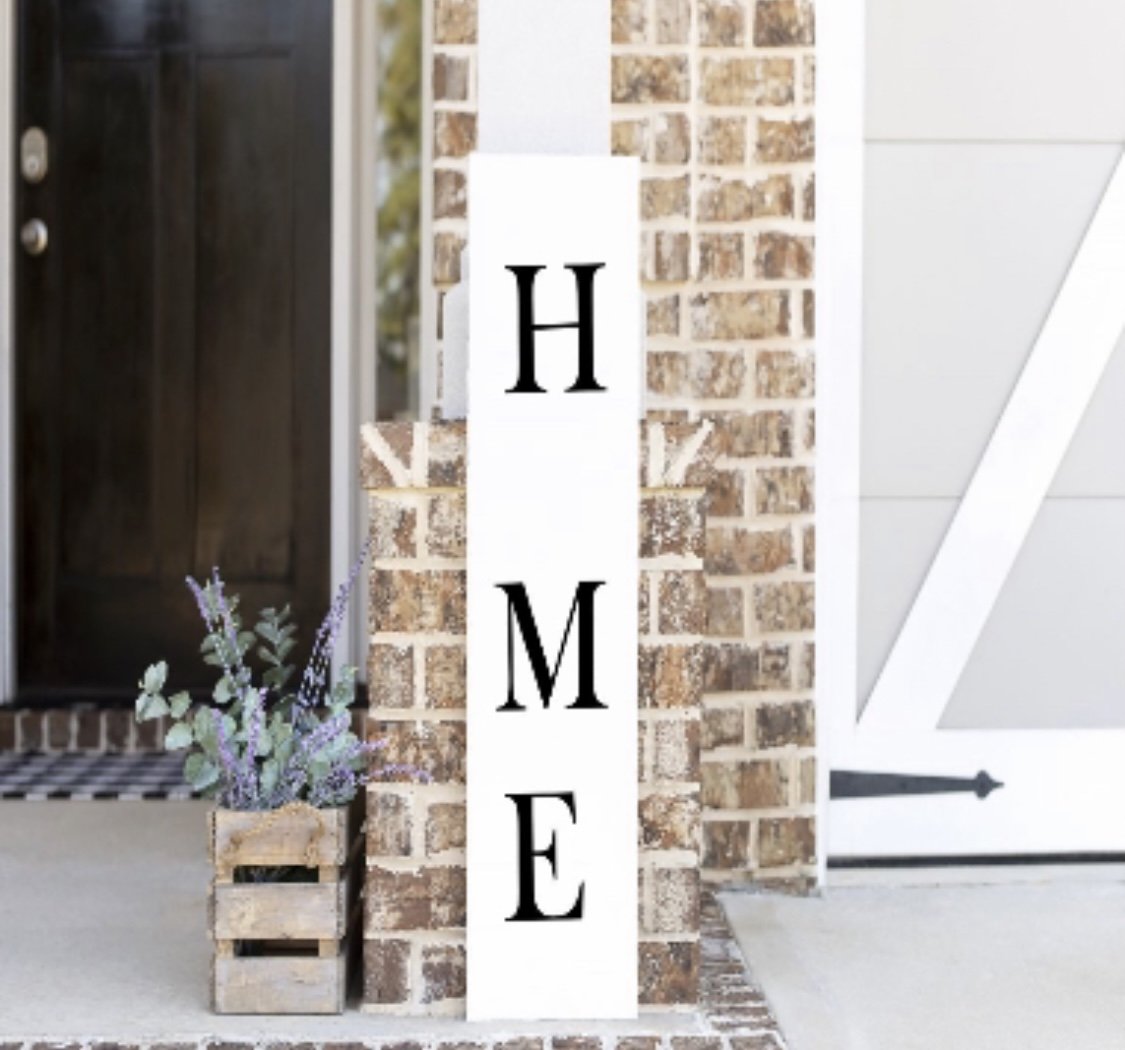 Interchangeable Home Signs