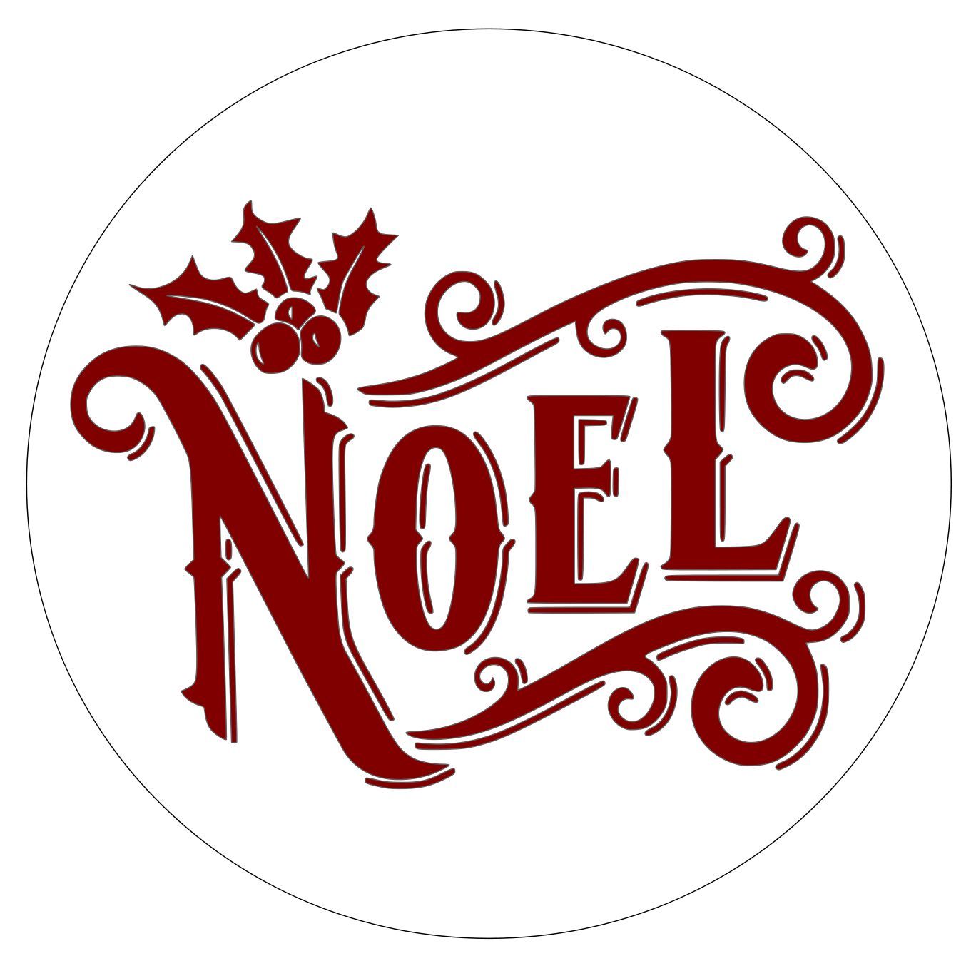 (0)Christmas 18in Rounds-12/16/25