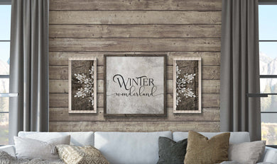 SILVER SNOWFLAKE TRIO