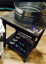 Beverage Bucket Table