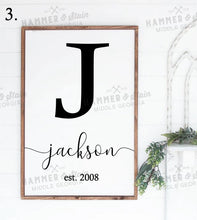 Large Framed Signs