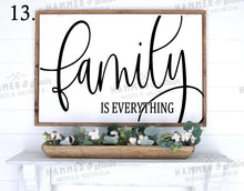 Large Framed Signs
