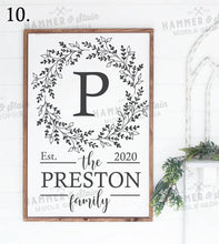 Large Framed Signs
