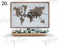 Large Framed Signs