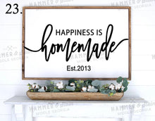 Large Framed Signs