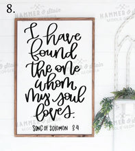Large Framed Signs