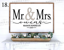 Large Framed Signs