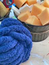 chunky knit blanket