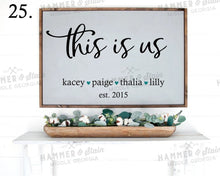 Large Framed Signs
